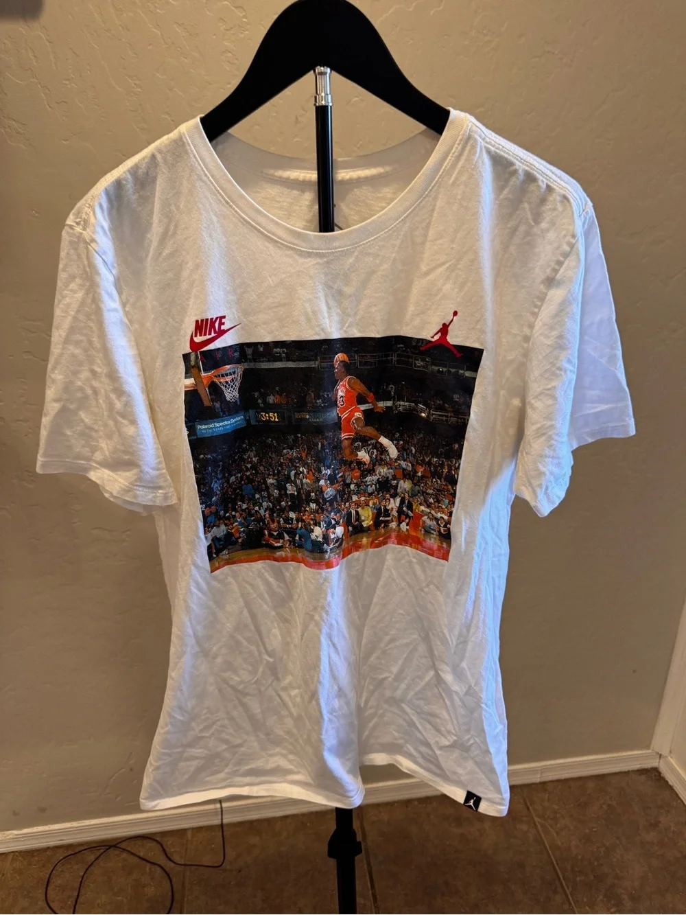 Nike Michael Jordan 3:51 Slam Dunk Graphic Print T Shirt