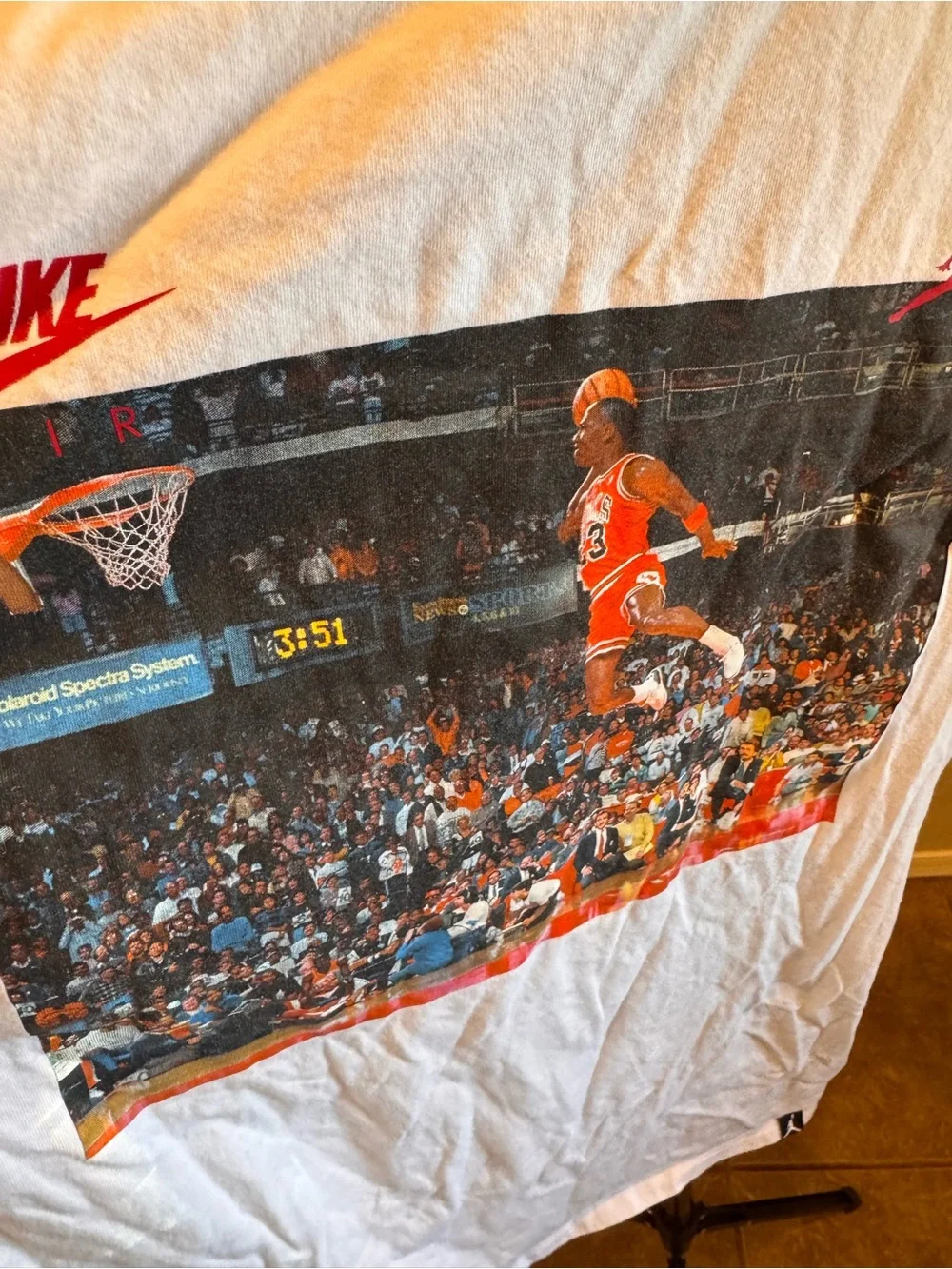 Jordan white shirt