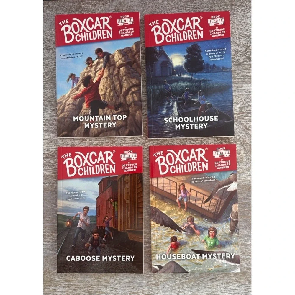 The Boxcar Children Mysteries Boxed Book Set Books 1-12 Gertrude Chandler Warner
