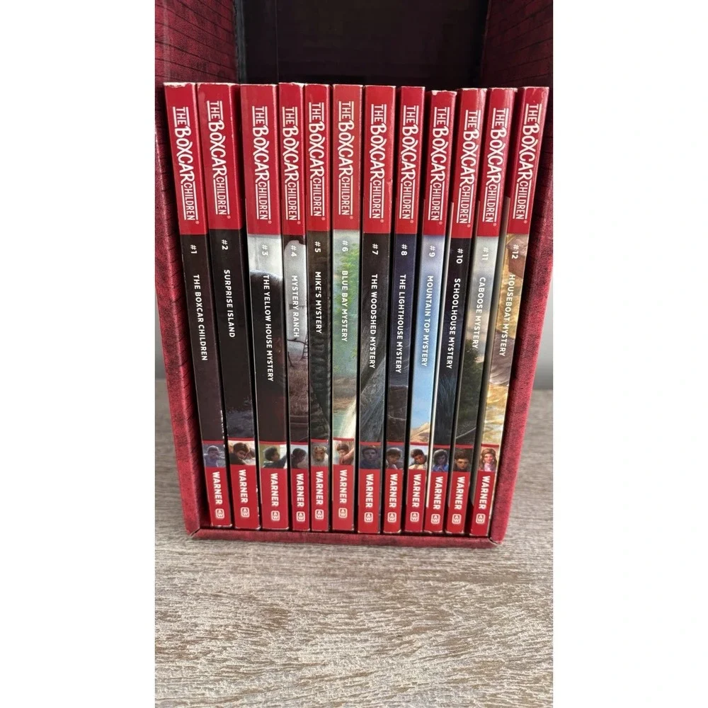 The Boxcar Children Mysteries Boxed Book Set Books 1-12 Gertrude Chandler Warner