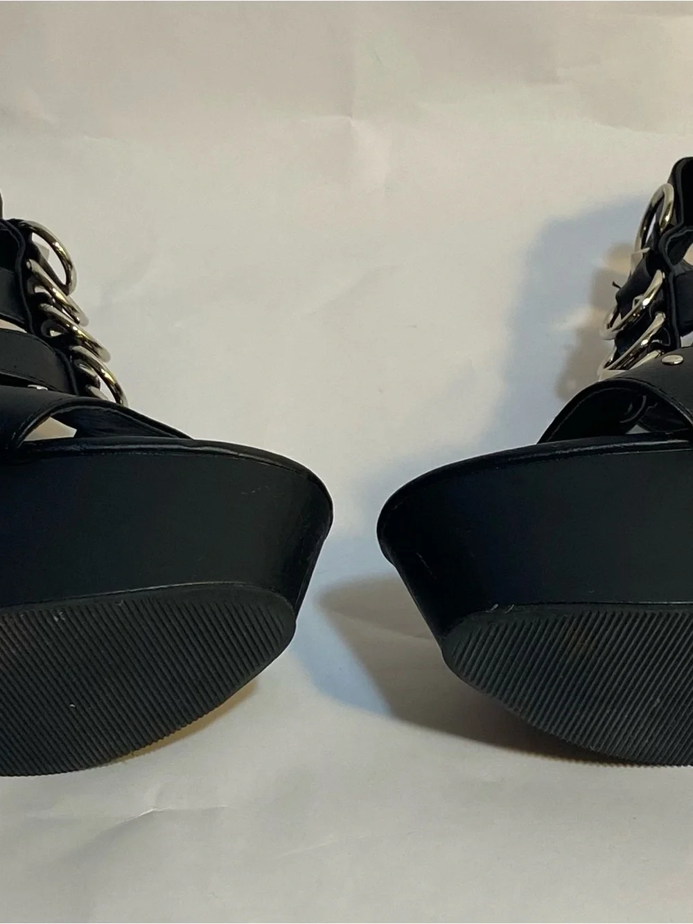 Pleaser edgy black