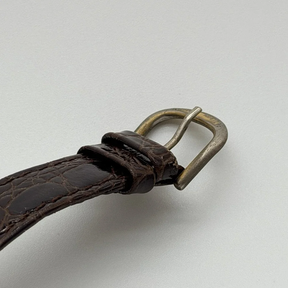 Alfred Hitchcock‎ Logo Image Watches Inc California Japan Movt Gold Tone Watch