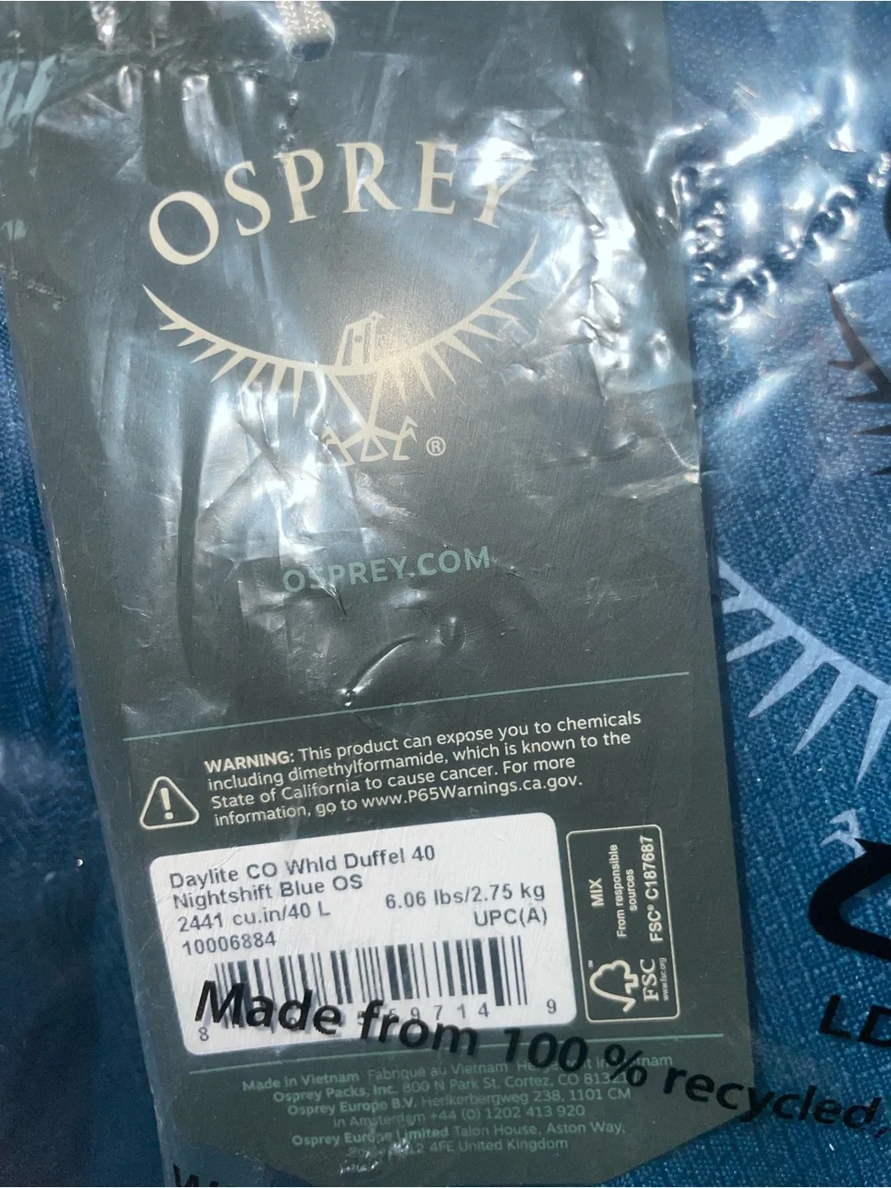 OSPREY redesigned two