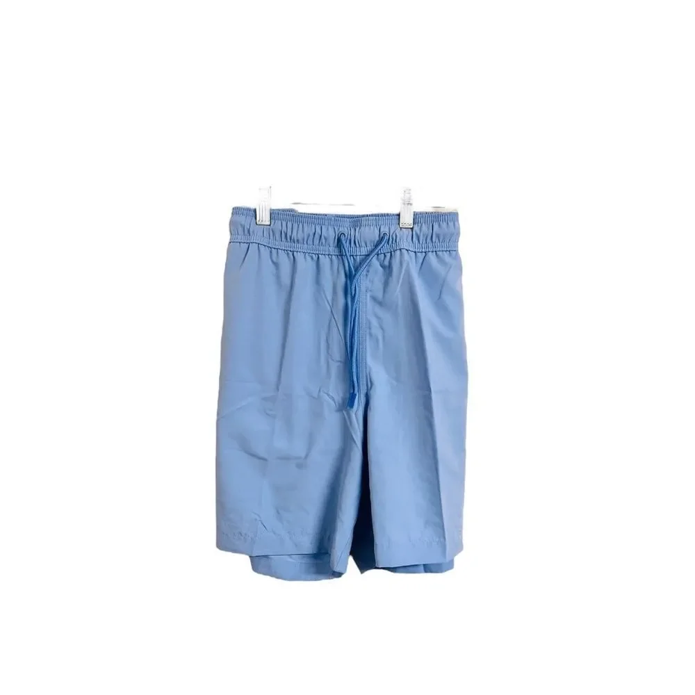 NWT George Men's Blue Swim Trunks 6” Swim Shorts Sz L (36 - 38)