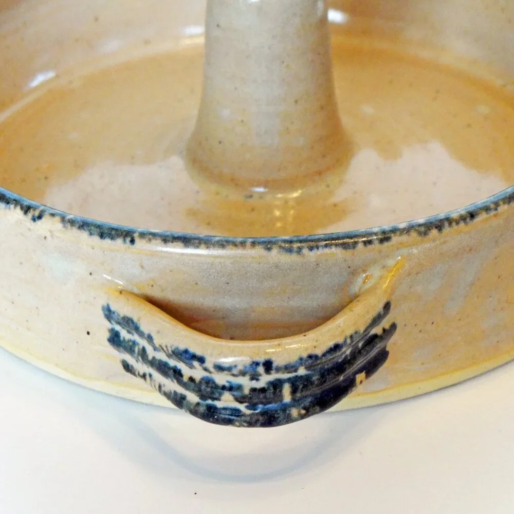 Artisan ceramic chicken