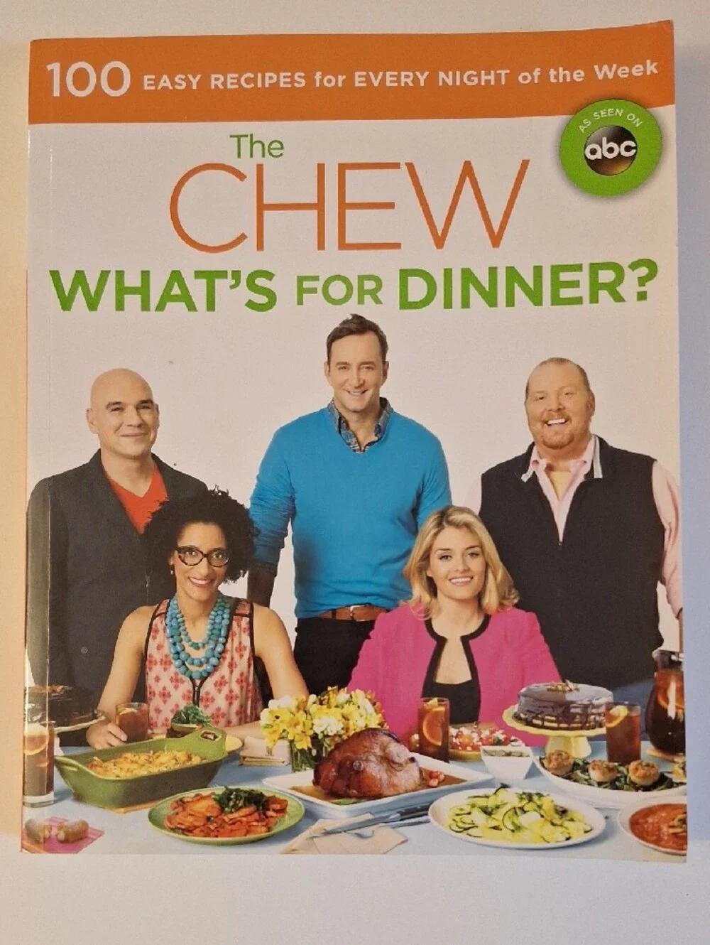 The chew two cookbooks
