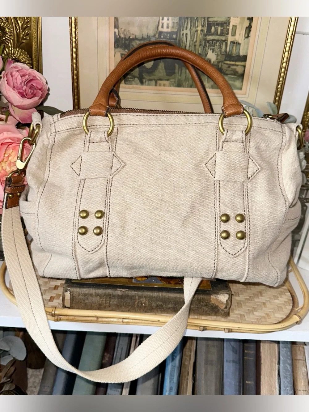 Fossil maddox satchel