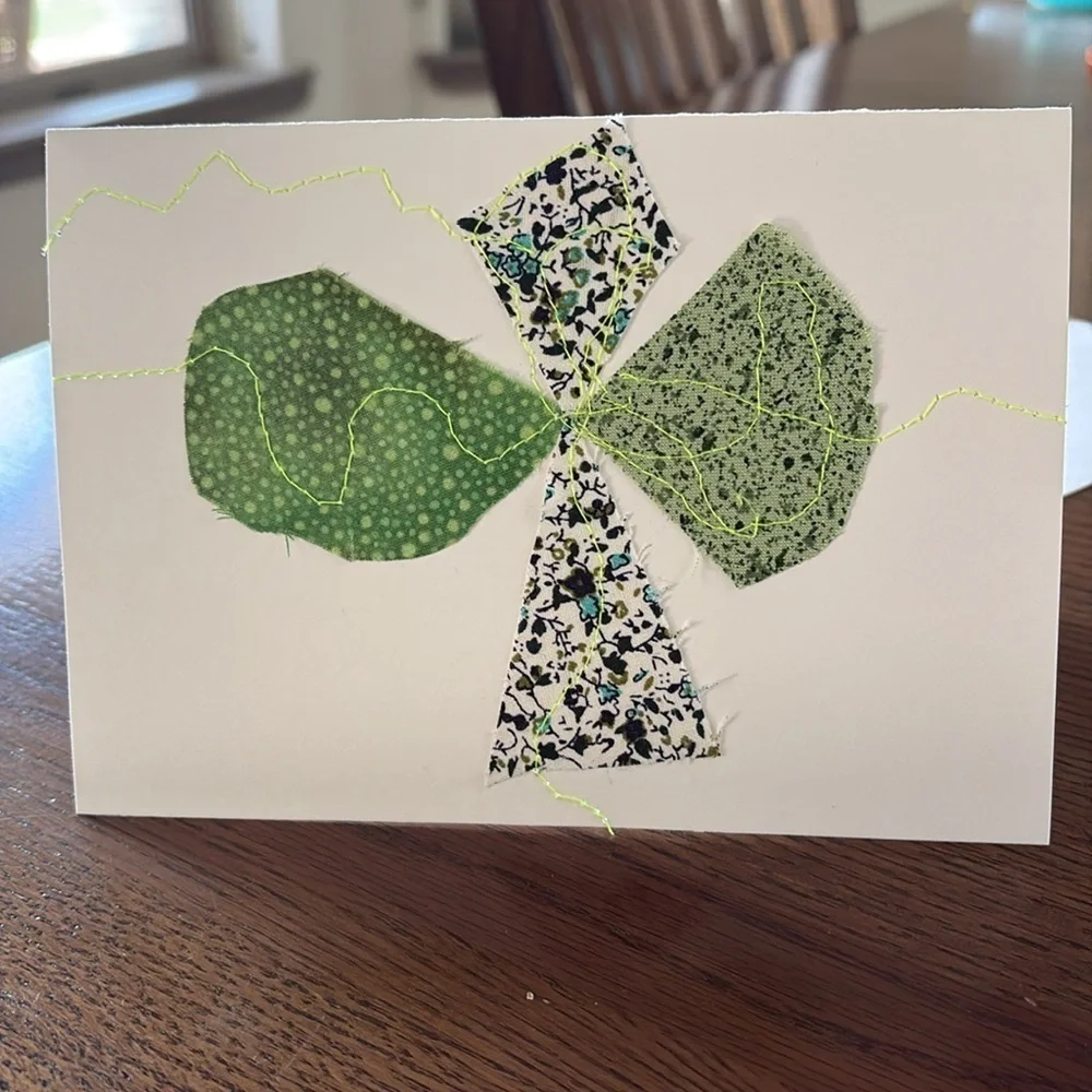 Momma J Sews green collection