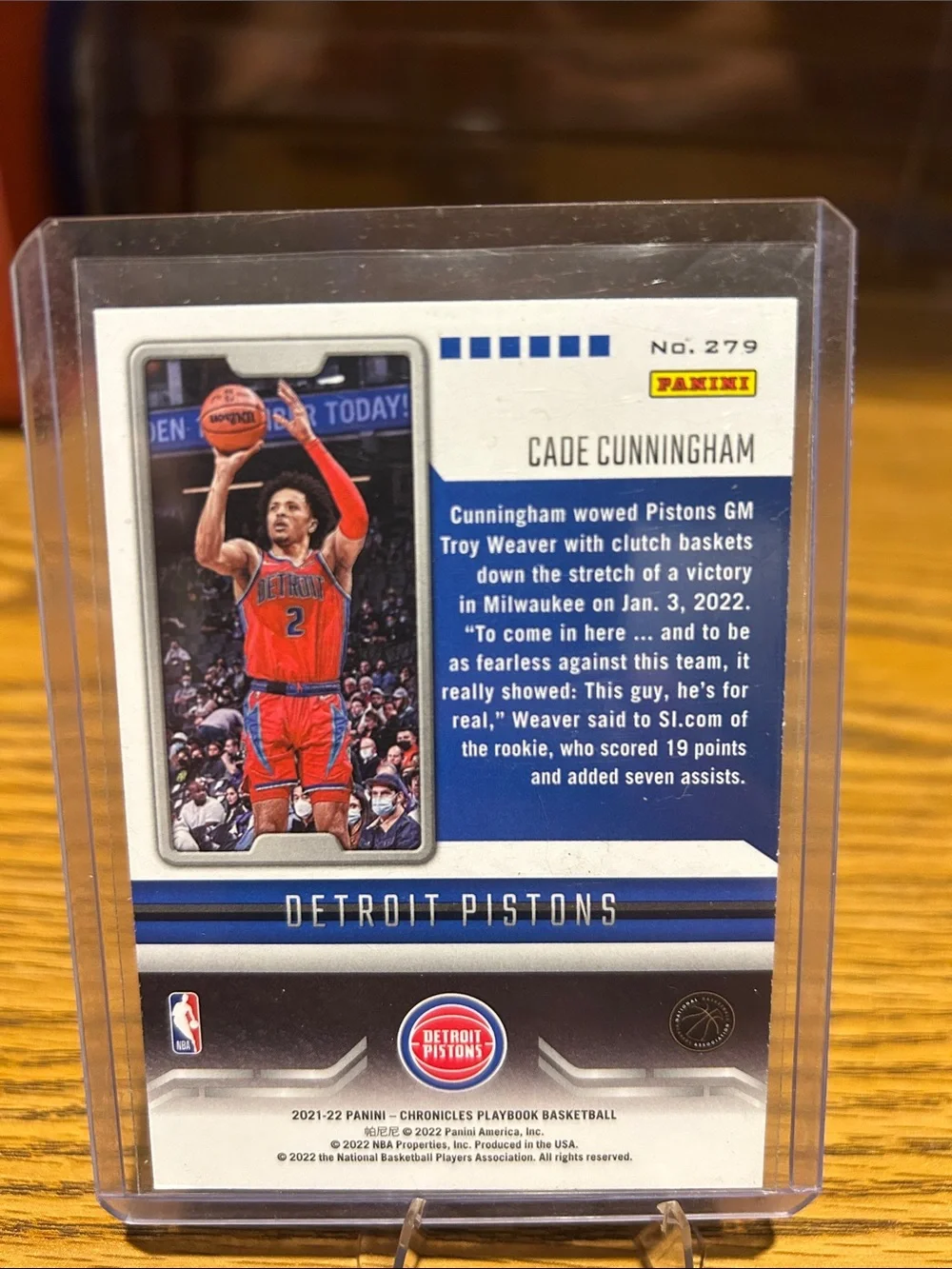 Panini cade cunningham