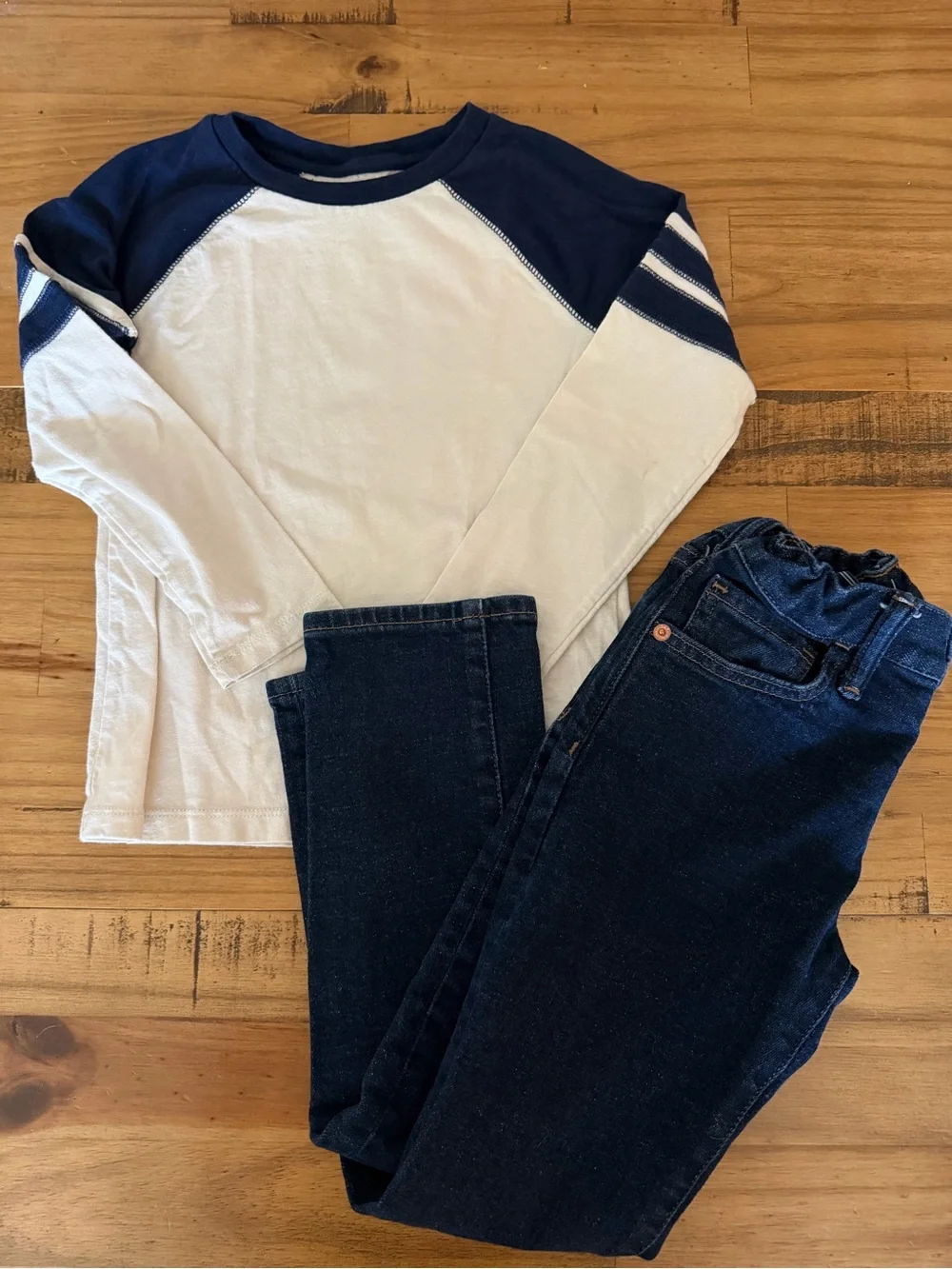 GAP blue zip
