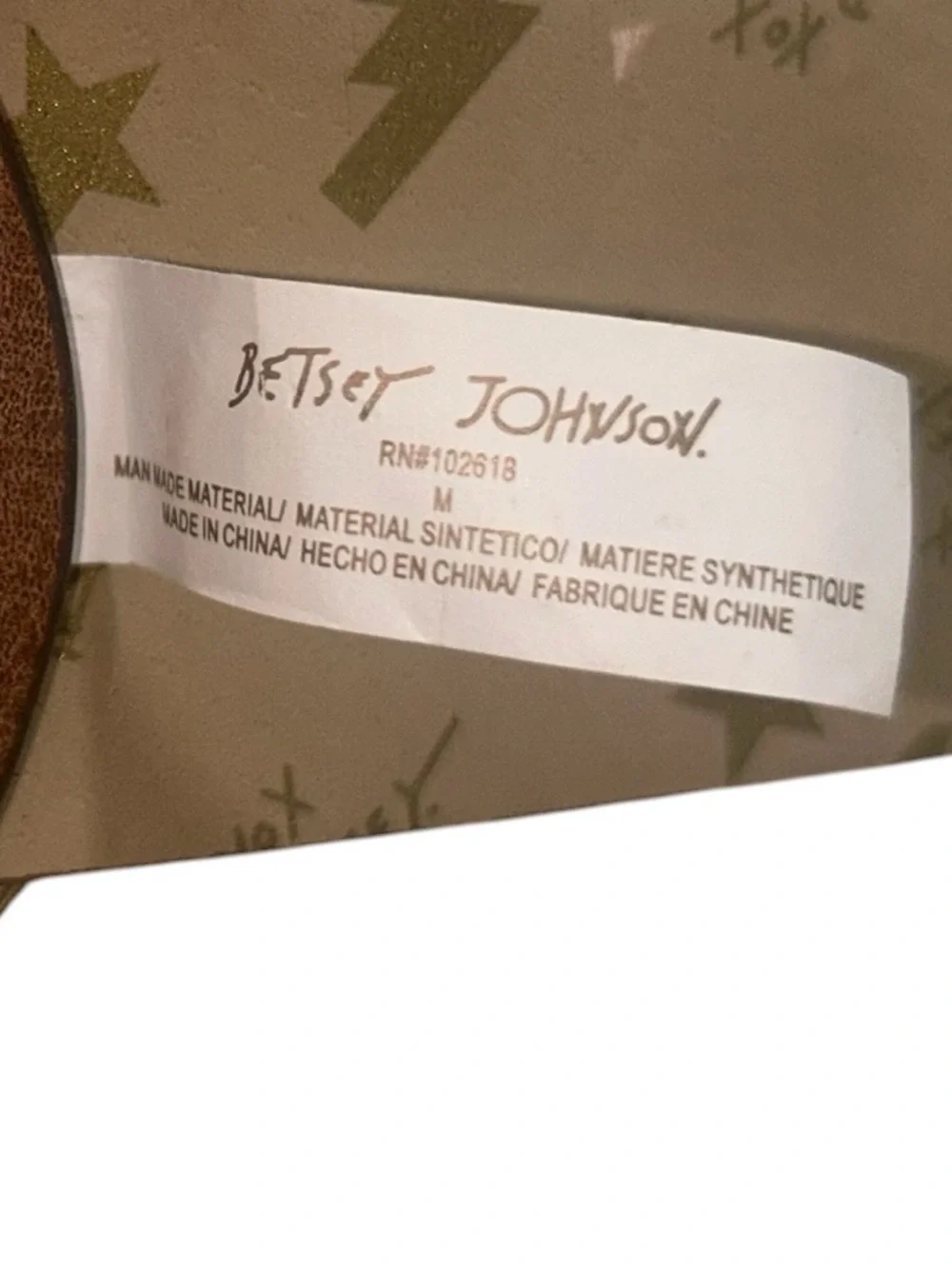 Betsy Johnson belt