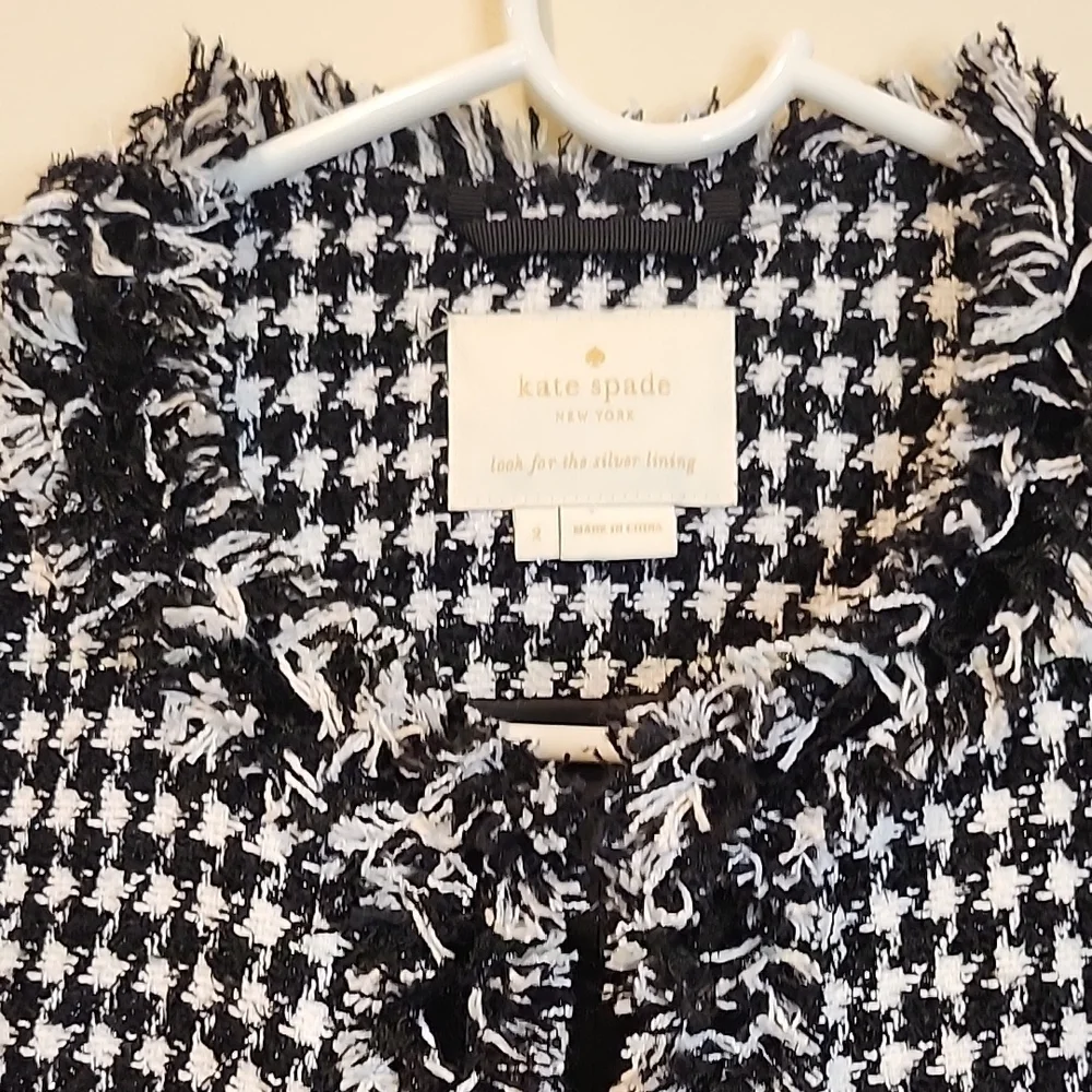 kate spade stylish houndstooth