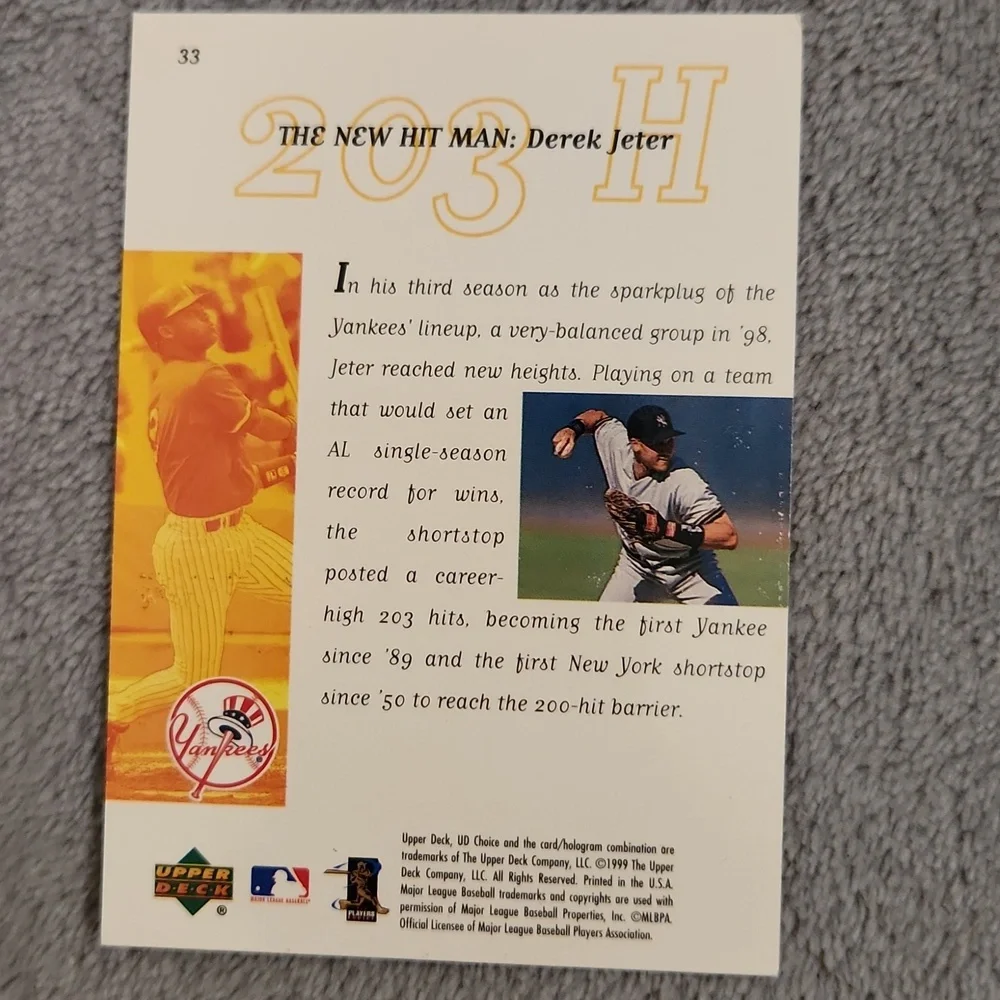 Vintage 1999 Upper Deck UD Choice Cover Glory Baseball Trading Cards