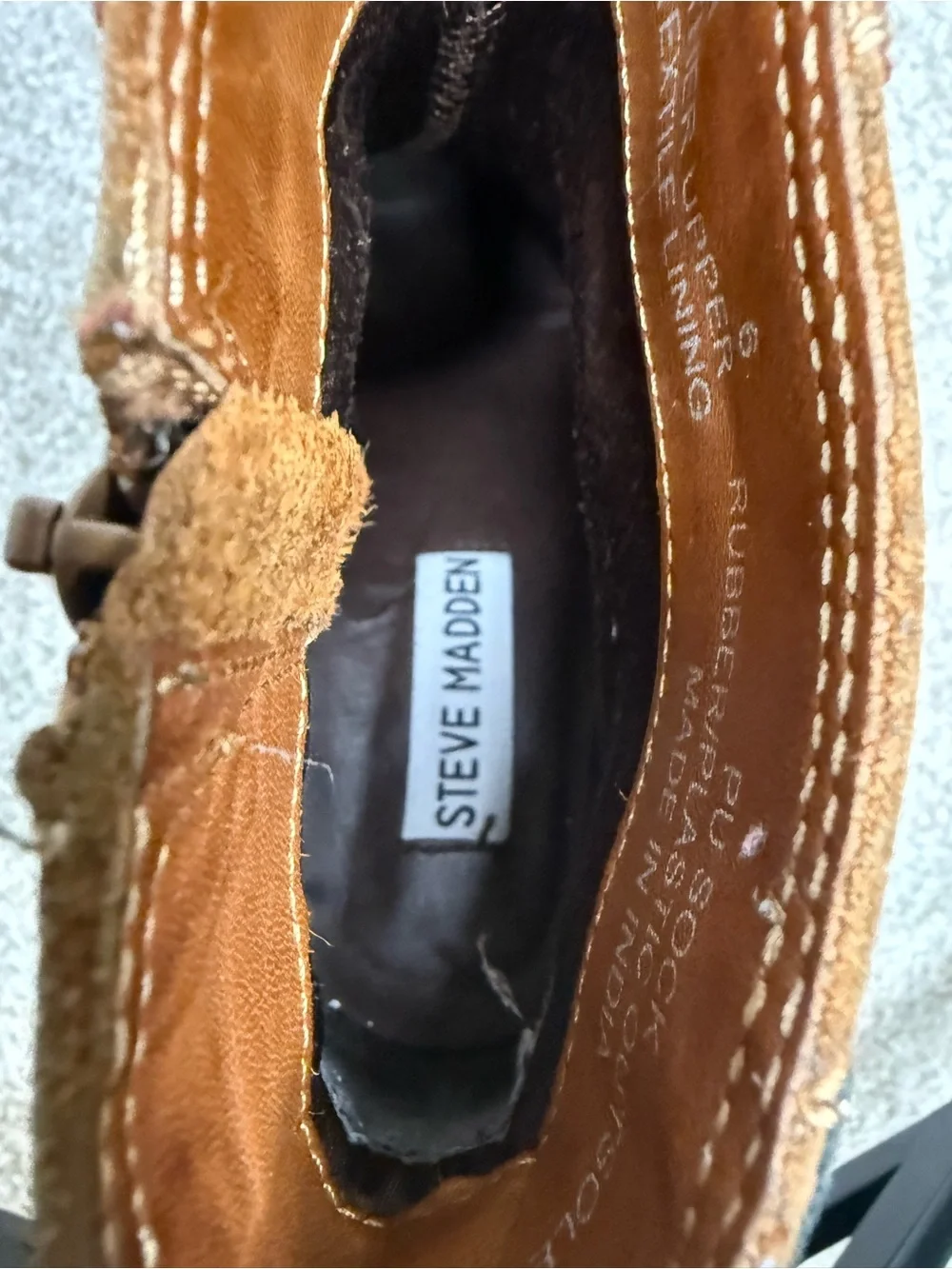 Steve Madden chunky platform