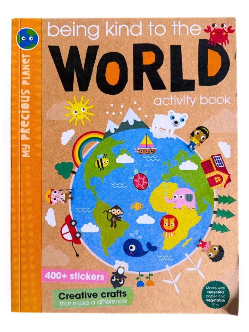 MAKE BELIEVE IDEAS My Precious Planet World Activity Book - Paperback NEW