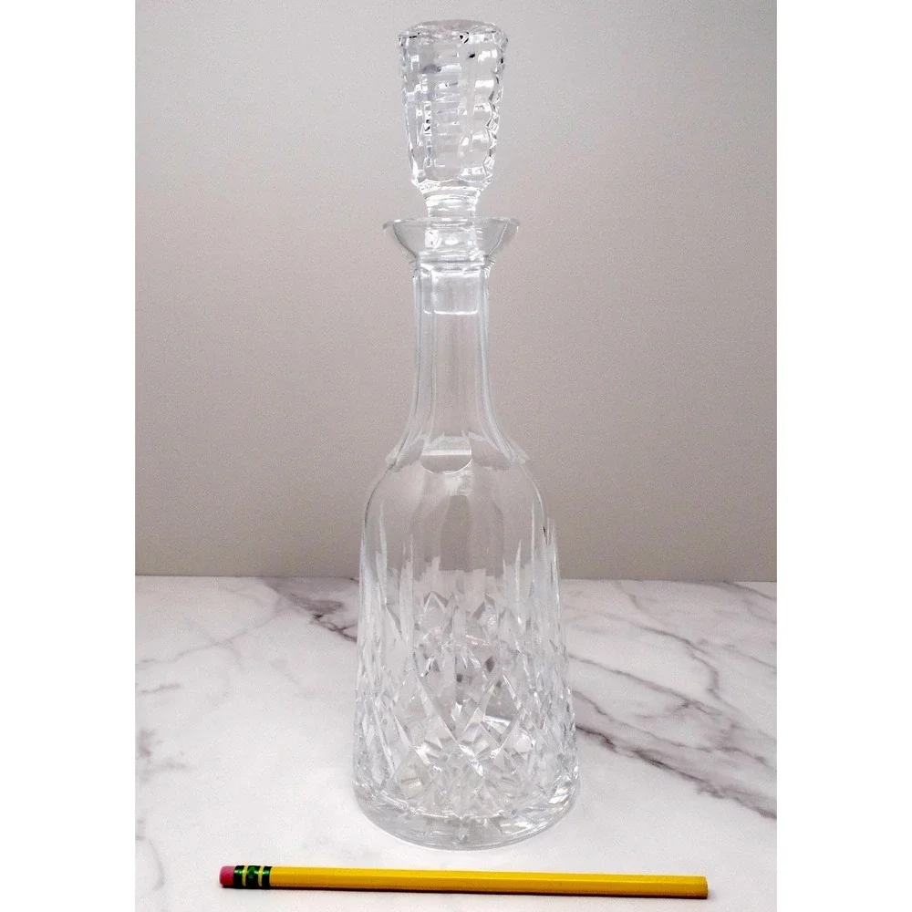 Vintage Waterford Crystal Lismore Decanter with Stopper