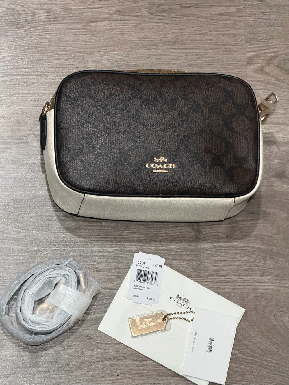 Coach signature monogram