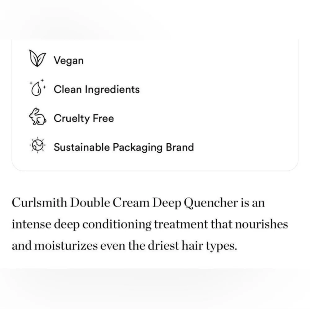 Curlsmith new double