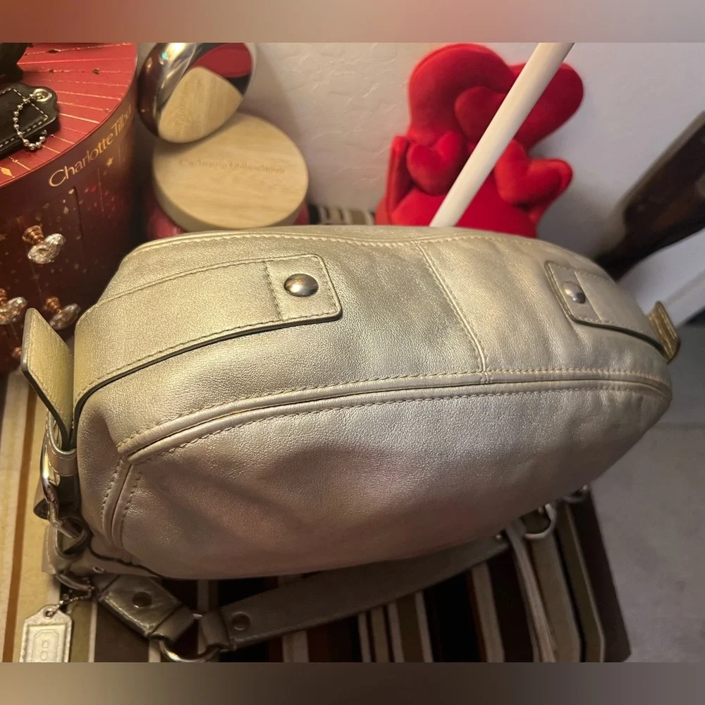 Coach elegant silver