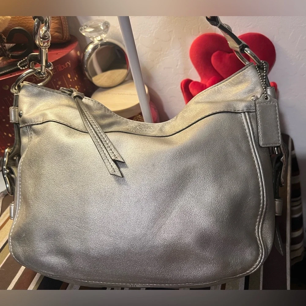 Coach elegant silver