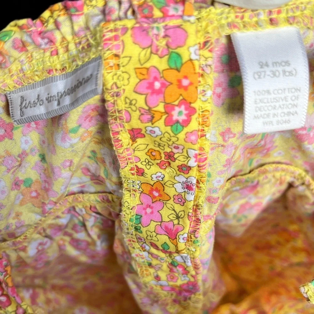 First impressions baby girl romper 24 months