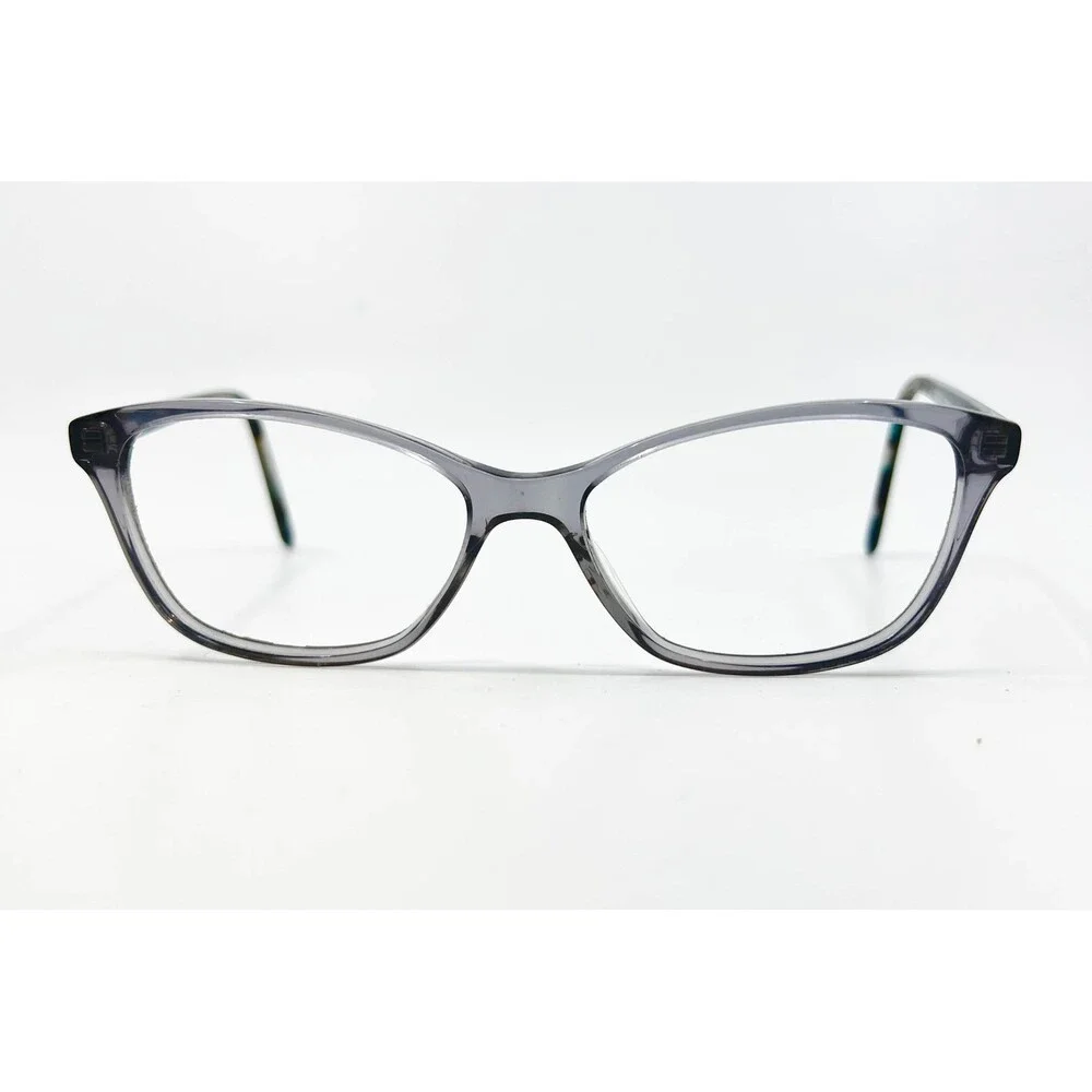 WC 20203 Eyeglasses Womens Gray Crystal Cat Eye Frames 52-15-135