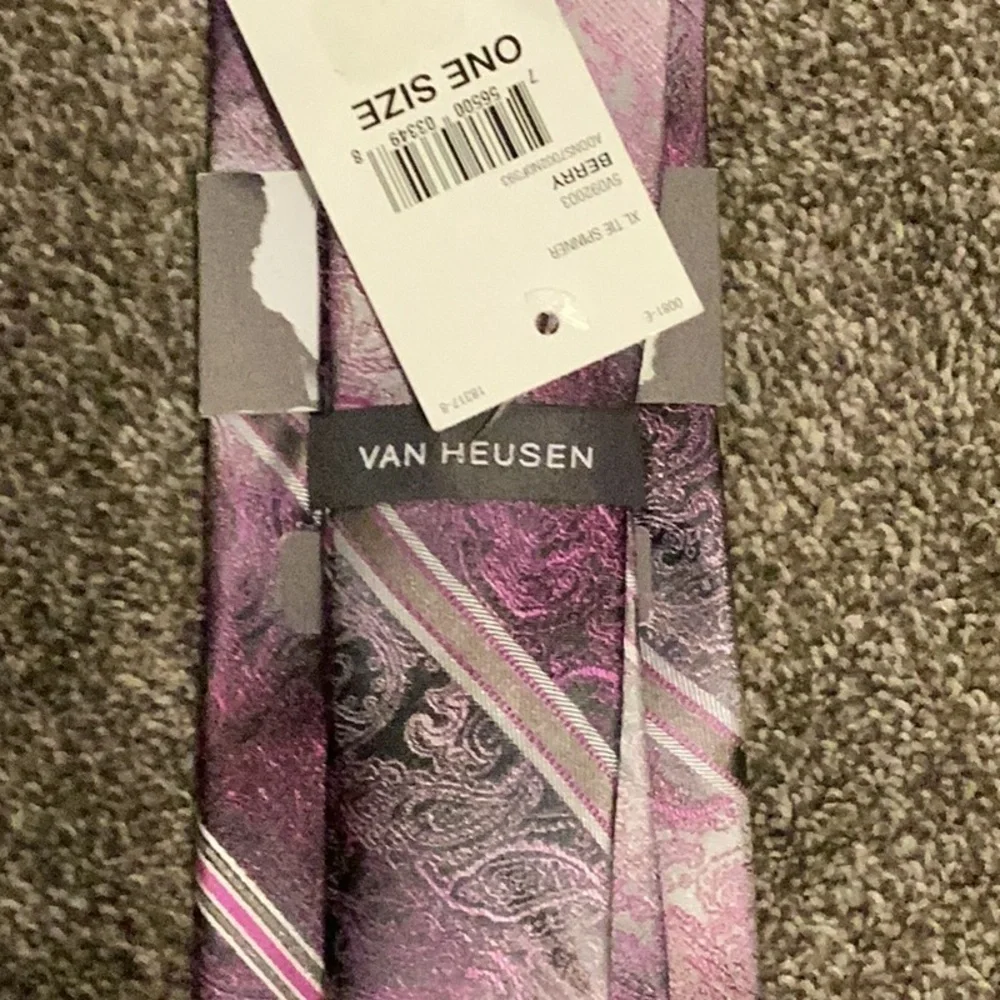Van Heusen purple grey