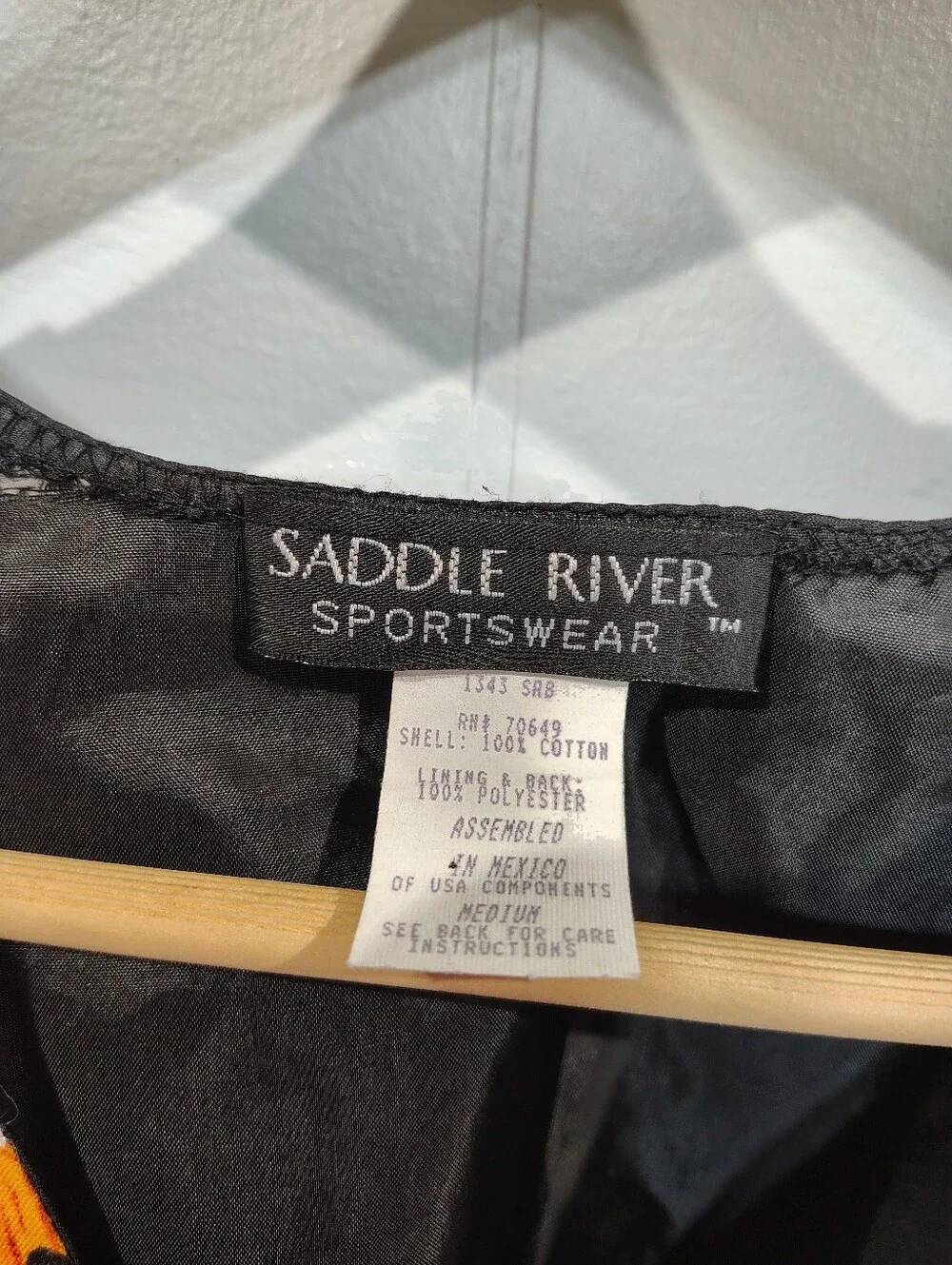 Saddle River Sportswear vintage 90s