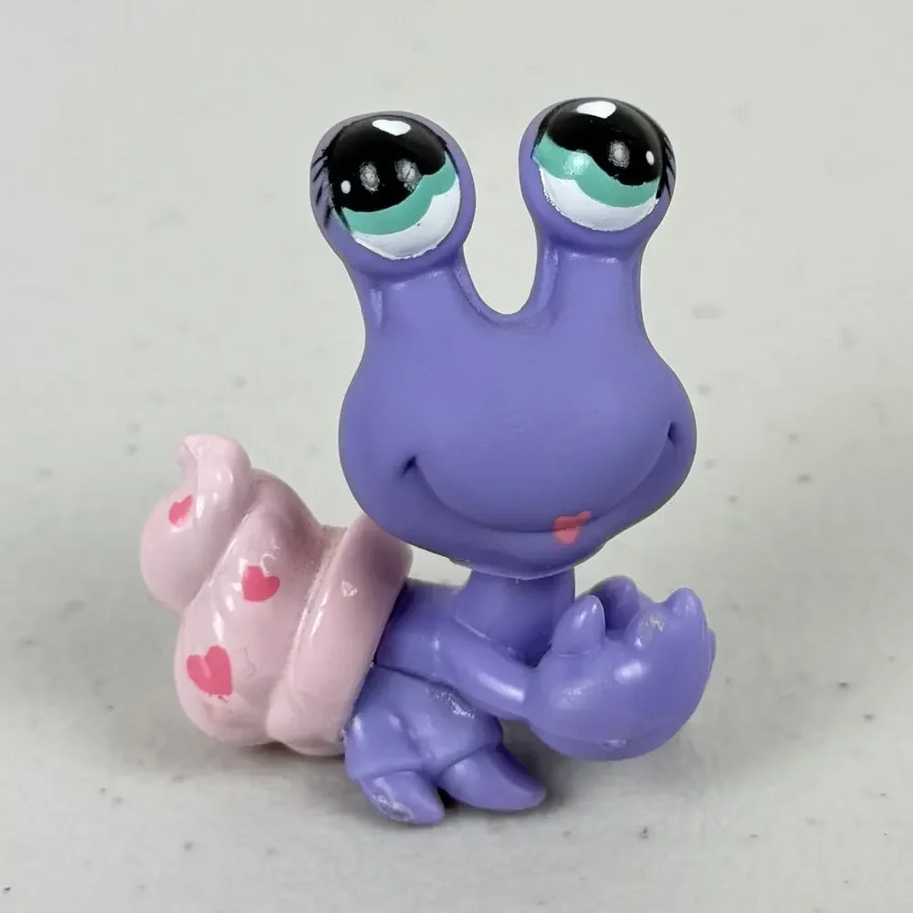 Littlest Pet Shop Authentic LPS #554 Valentine Hermit Crab Pink Purple Target