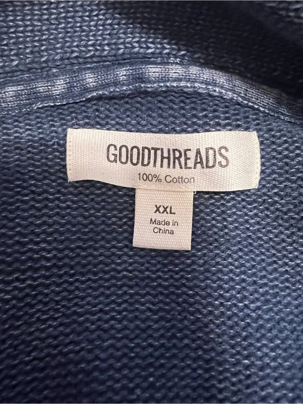 Goodthreads indigo blue