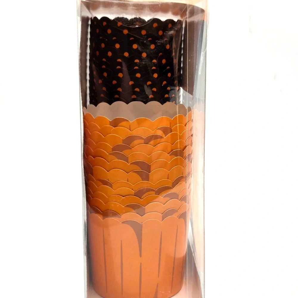 My Minds Eye Halloween Baking Cups Two Boxes 50 5 oz. Pieces One Box Opened