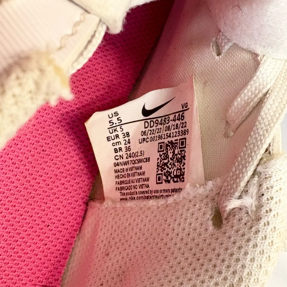 Nike features soccer pink