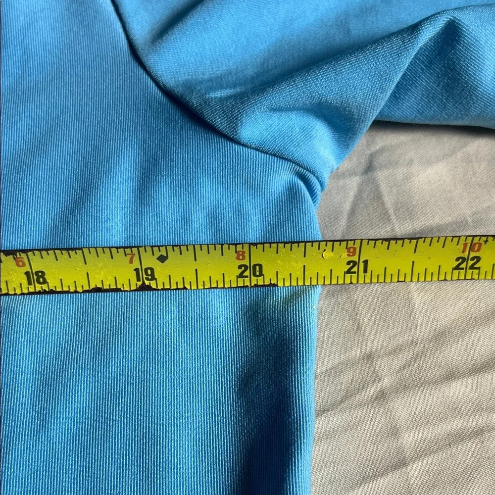 Nike Men's Dri-Fit Light Blue Golf Polo Shirt Large
