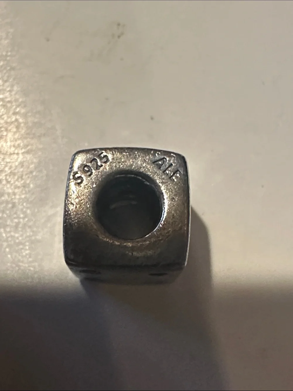 Pandora polished silver