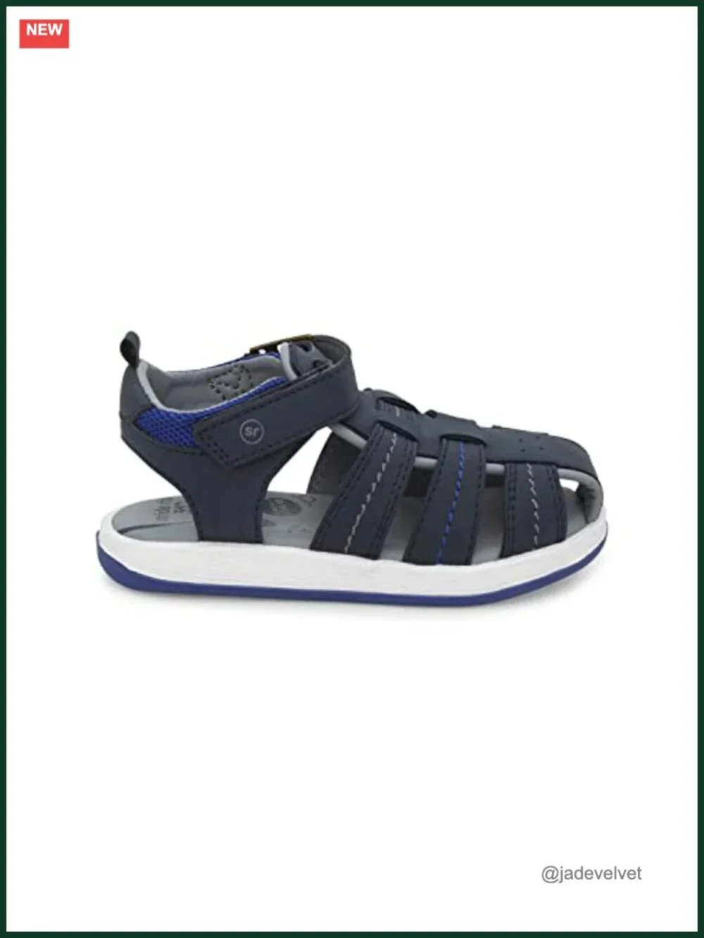 Boys Fisherman Sandals with Memory Foam Footbed