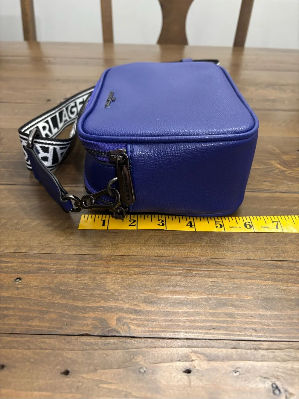 Karl Lagerfeld compact crossbody