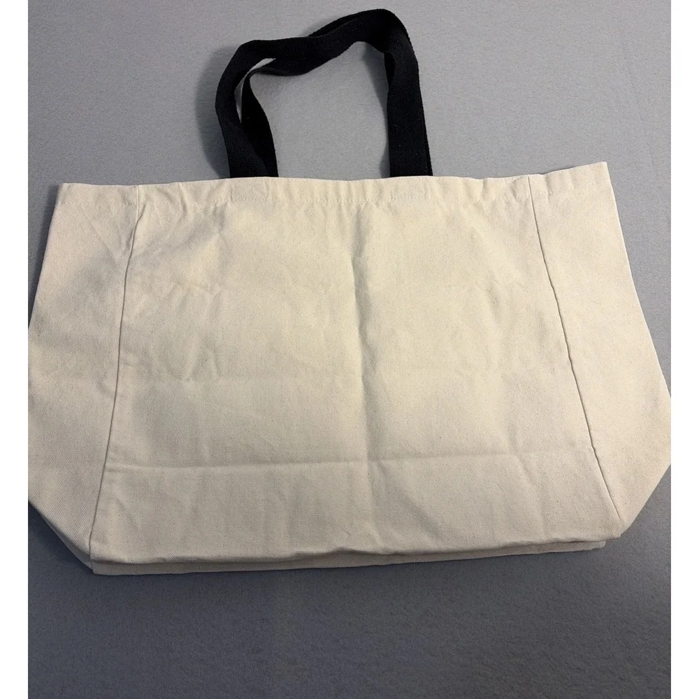 Rae Dunn  Canvas Beach Tote Bag NWOT Summer Costal Beach