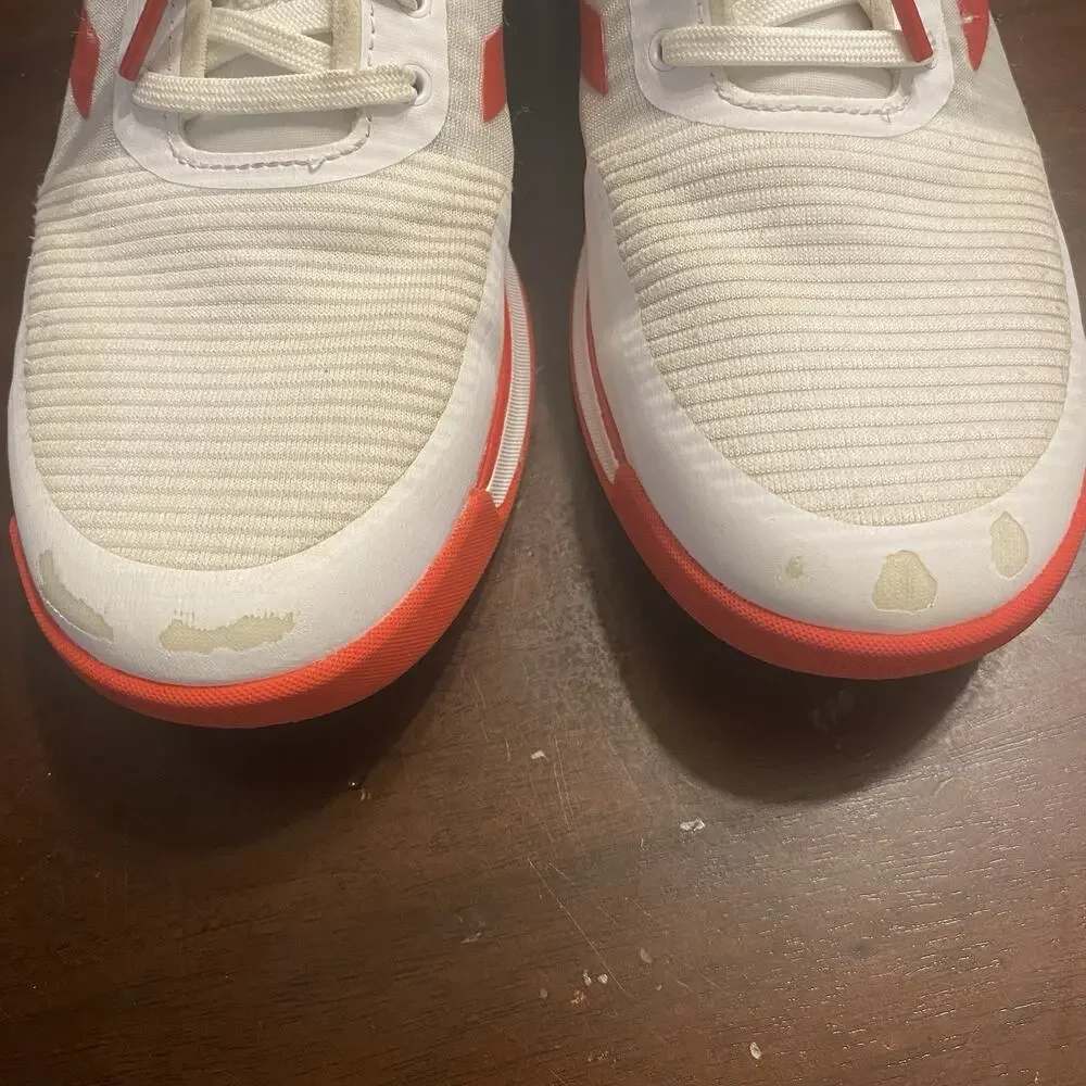 Adidas Crazyflight Women’s Volleyball Shoes White Red Size 9 Sneaker Low
