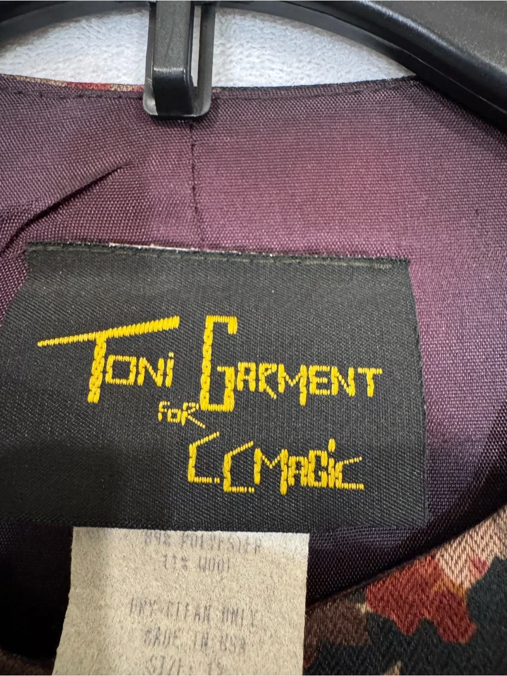 Toni Garment for CC Magic selected region