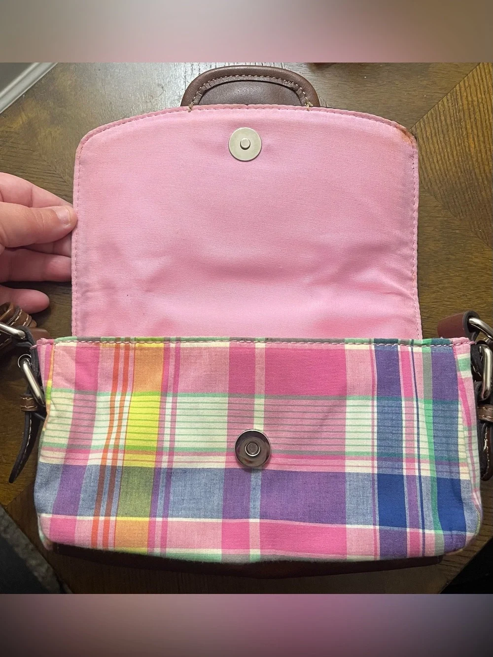 Chaps compact crossbody