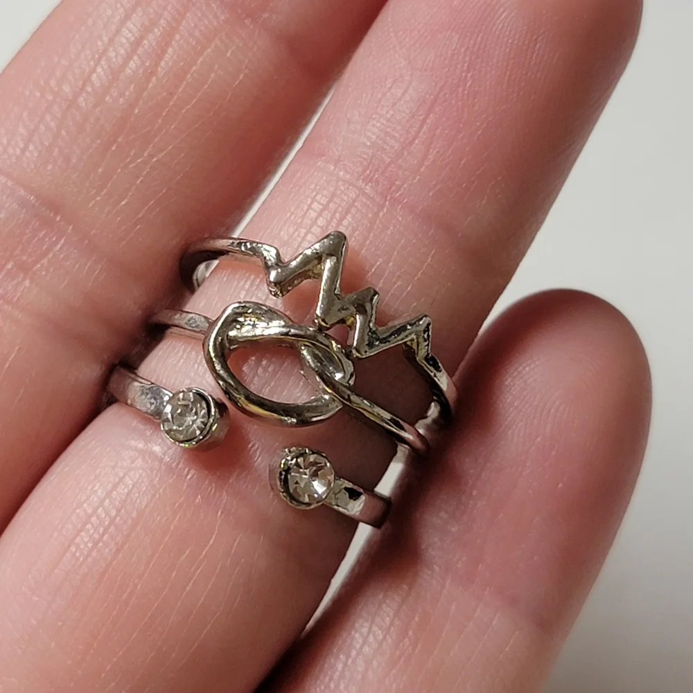 Ring set stacking