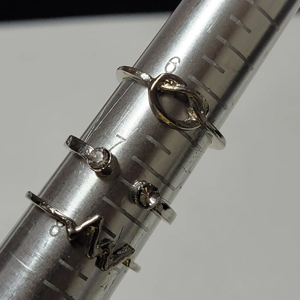 Ring set stacking