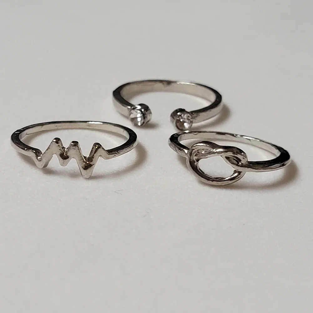 Ring set stacking