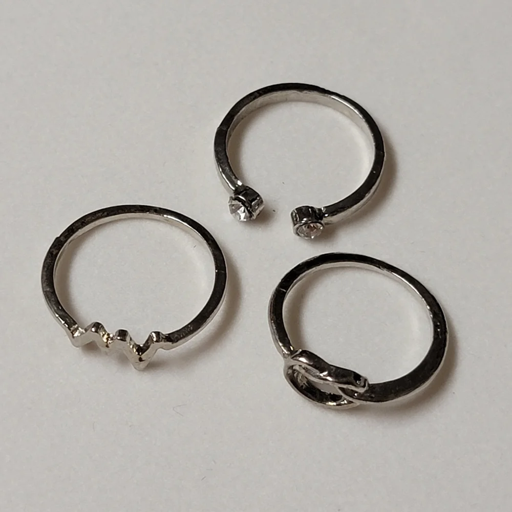 Ring set stacking