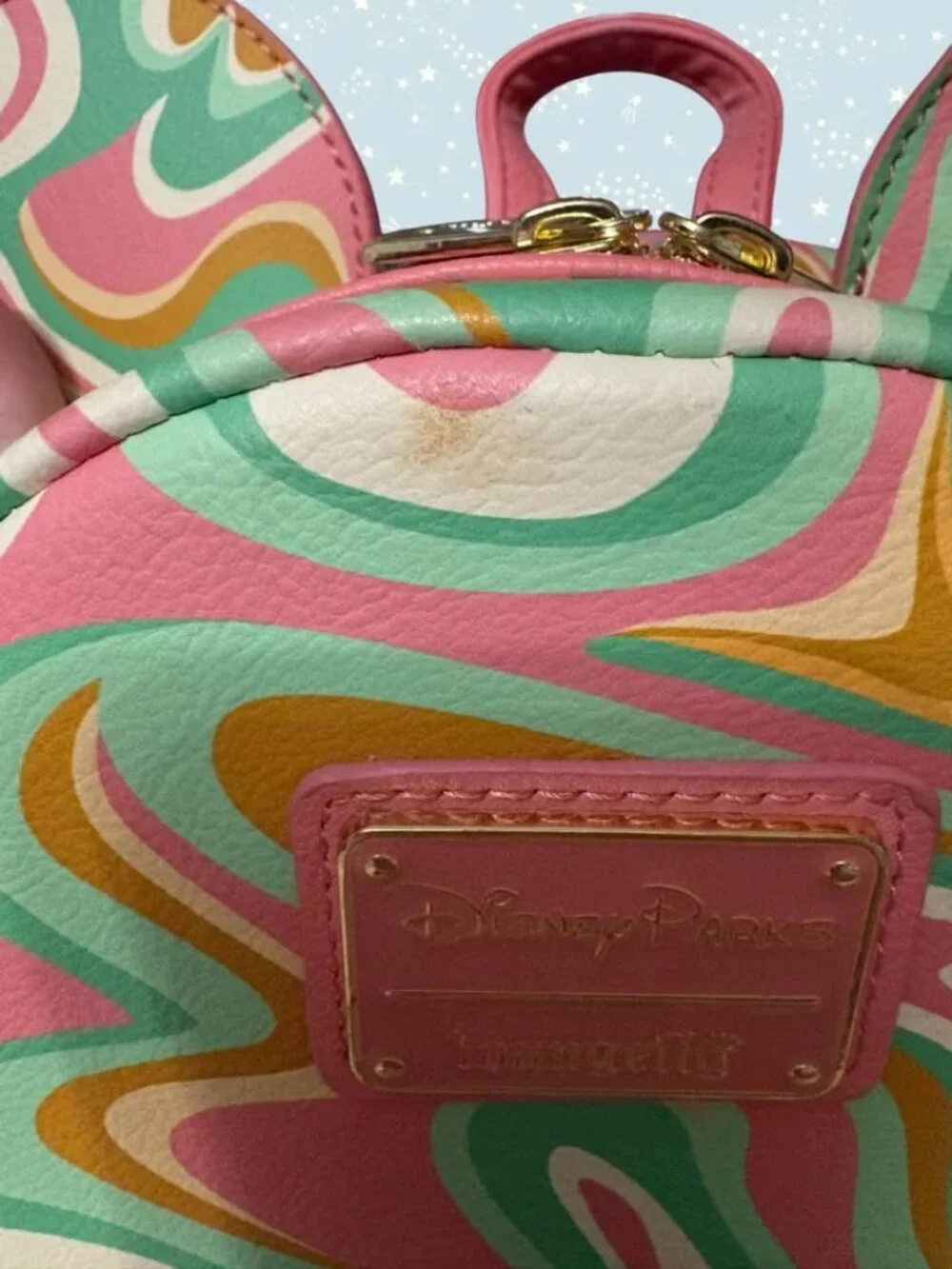 Loungefly vibrant faux
