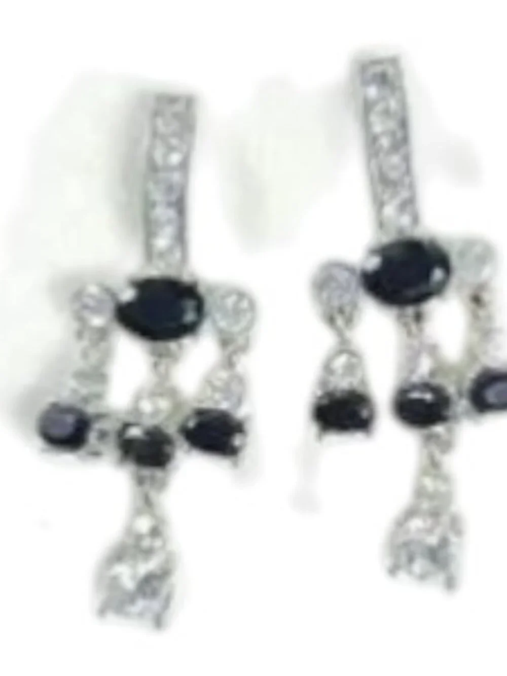 Source Unknown rhinestone dangle