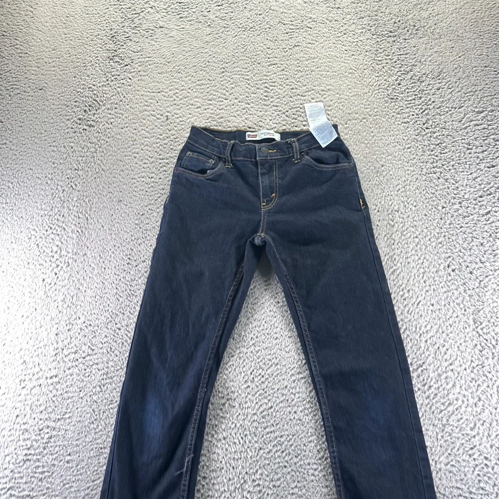 Levi's 511 Jeans Boys 14 Blue Cotton Denim Straight Leg Slim Stretch‎ Workwear