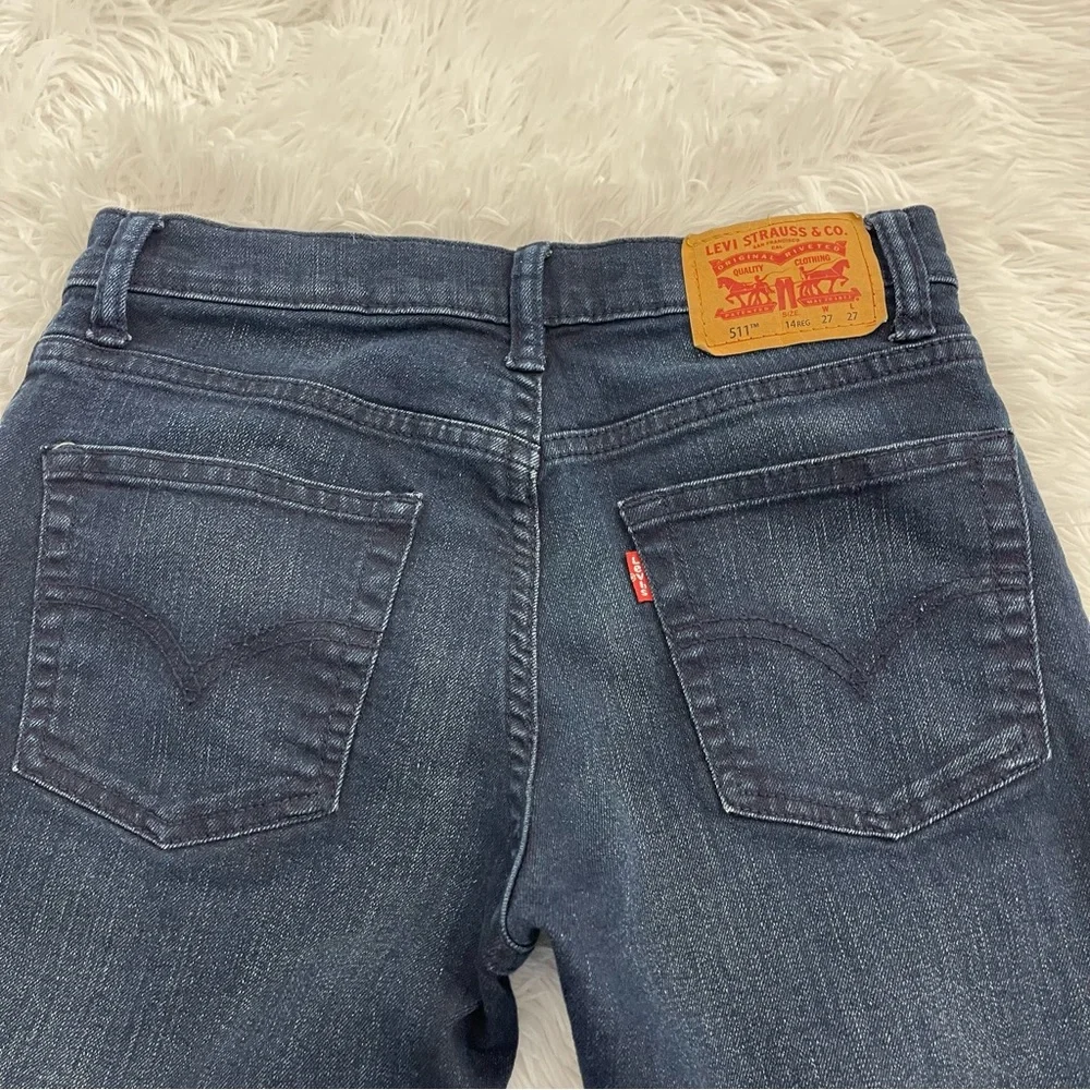 LEVIS 511 SLIM KIDS SIZE 14 R