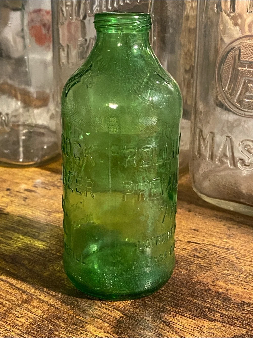 Rolling Rock small embossed
