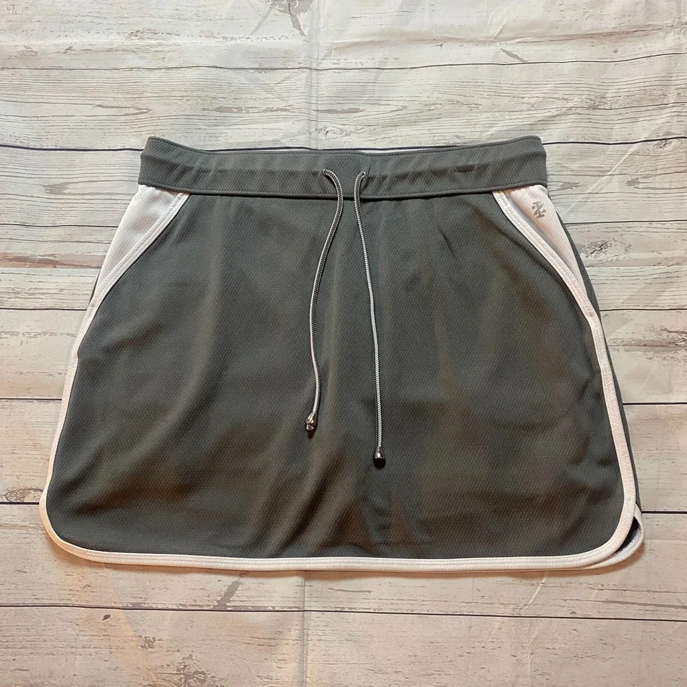 Izod Golf Skirt‎ Skort Gray Tennis Workout Athletic Training Women's Size Large